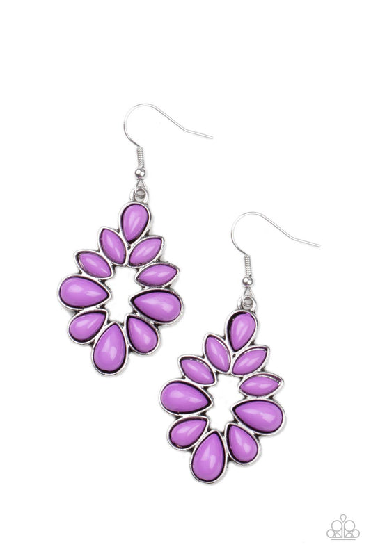 Burst Into TEARDROPS - Purple Paparazzi Jewelry