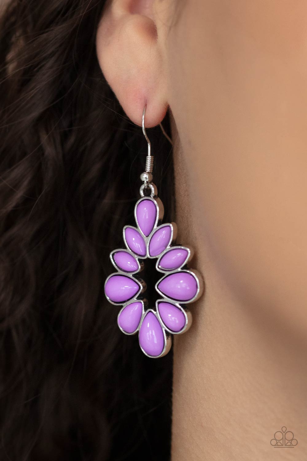 Burst Into TEARDROPS - Purple Paparazzi Jewelry