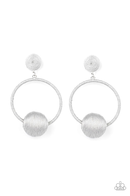 Social Sphere - Silver Paparazzi Jewelry