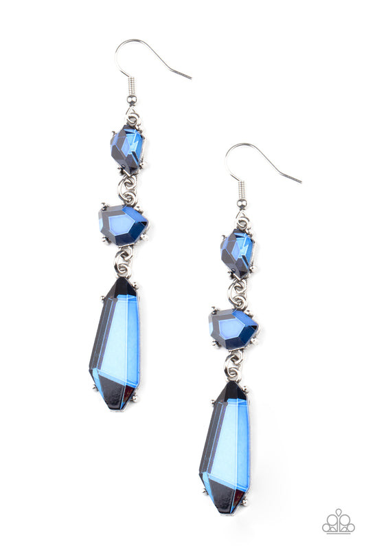 Sophisticated Smolder - Blue Paparazzi Jewelry