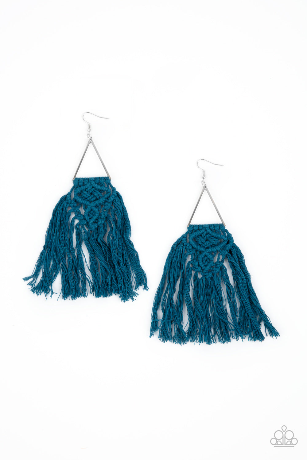 Modern Day Macrame - Blue Paparazzi Jewelry