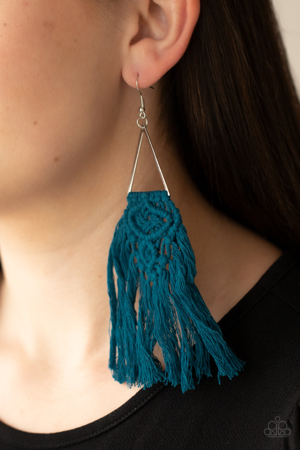 Modern Day Macrame - Blue Paparazzi Jewelry