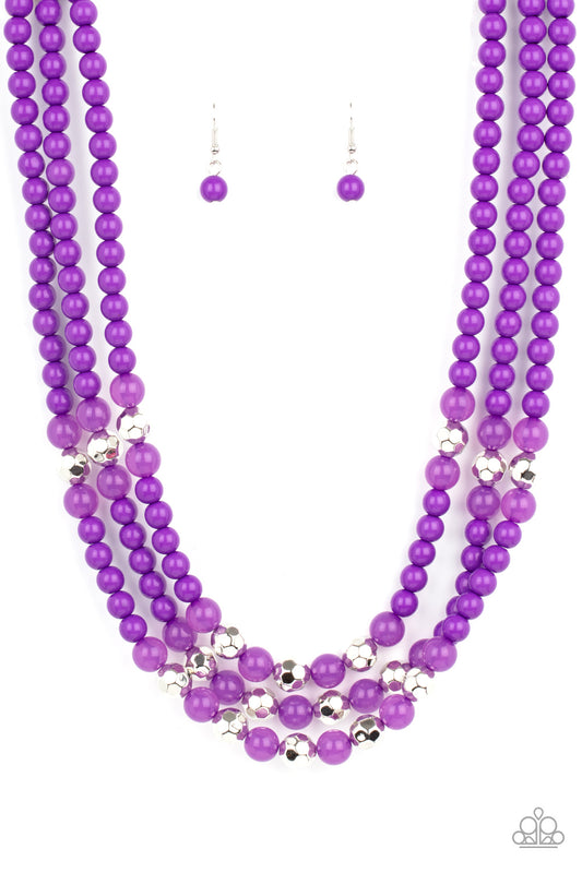 STAYCATION All I Ever Wanted - Purple Paparazzi Jewelry