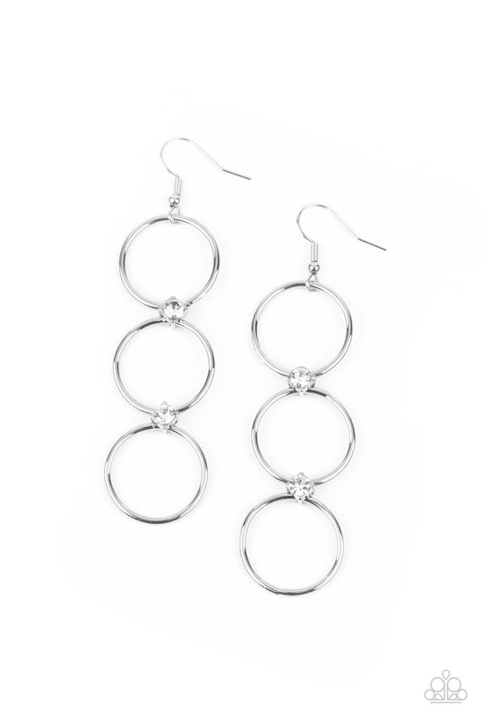 Refined Society - White Paparazzi Jewelry 1258