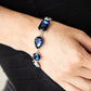 Cosmic Treasure Chest - Blue Paparazzi Jewelry
