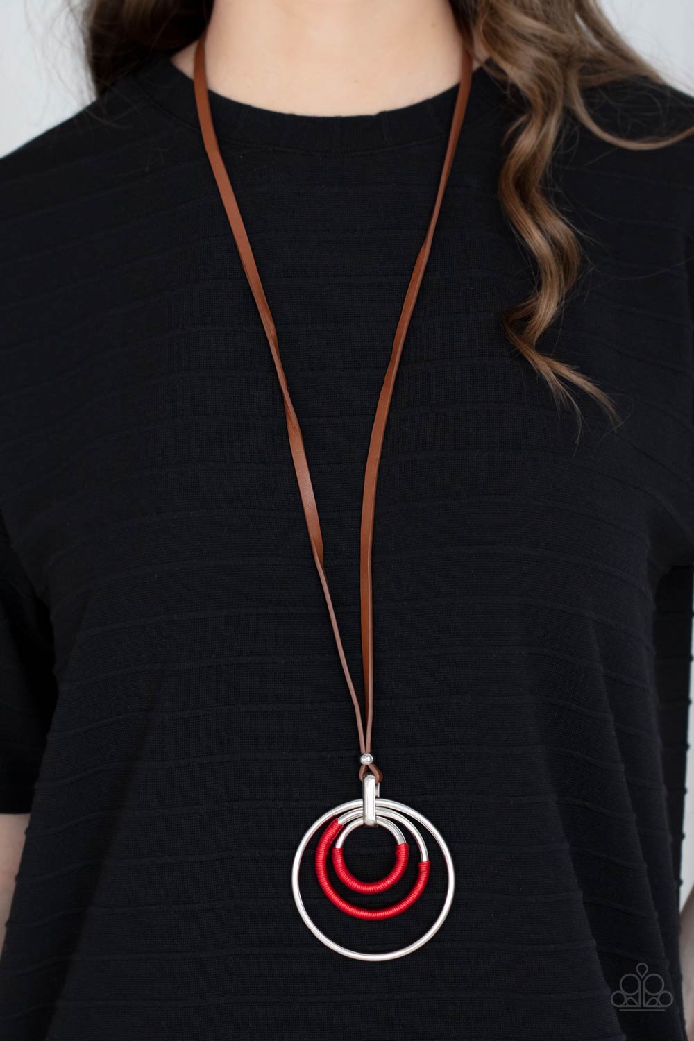 Hypnotic Happenings - Red Paparazzi Jewelry-828