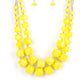 Summer Excursion-Yellow Paparazzi Jewelry