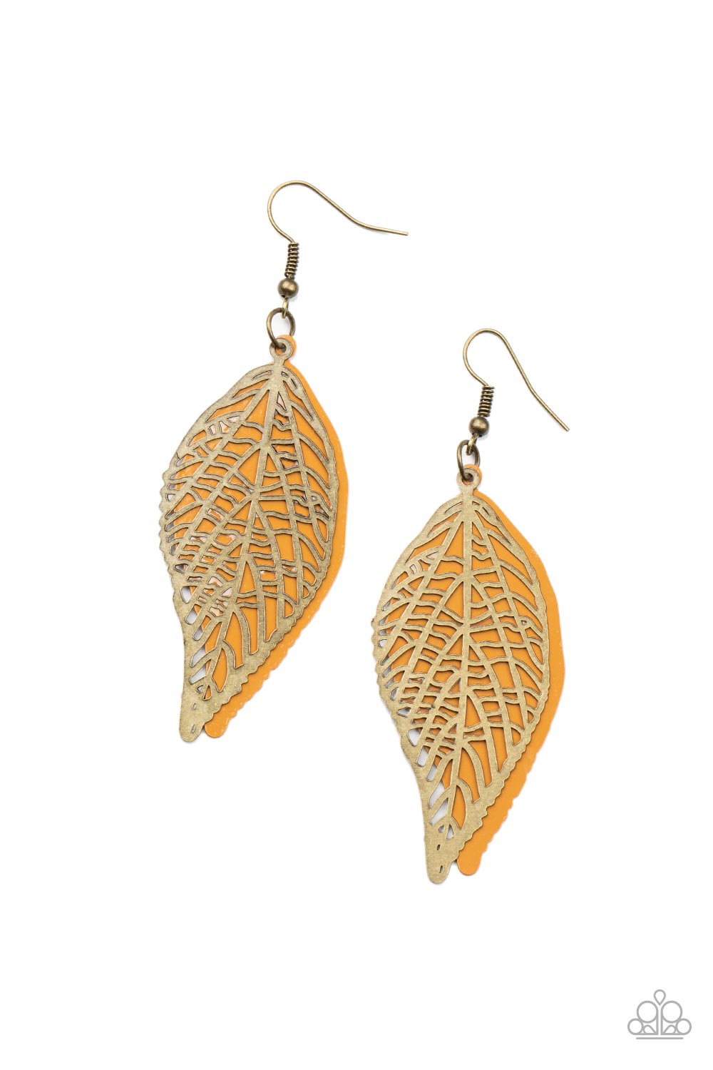 Leafy Luxury - Brass Paparazzi Jewelry 954