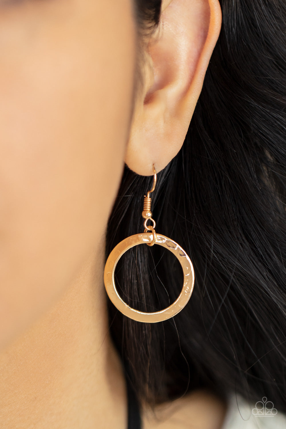 Spiraling Out of COUTURE - Gold Paparazzi Jewelry