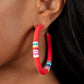 Colorfully Contagious - Red Paparazzi Jewelry