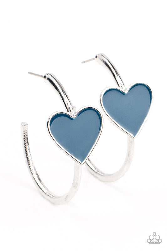 Kiss Up - Blue Paparazzi Jewelry