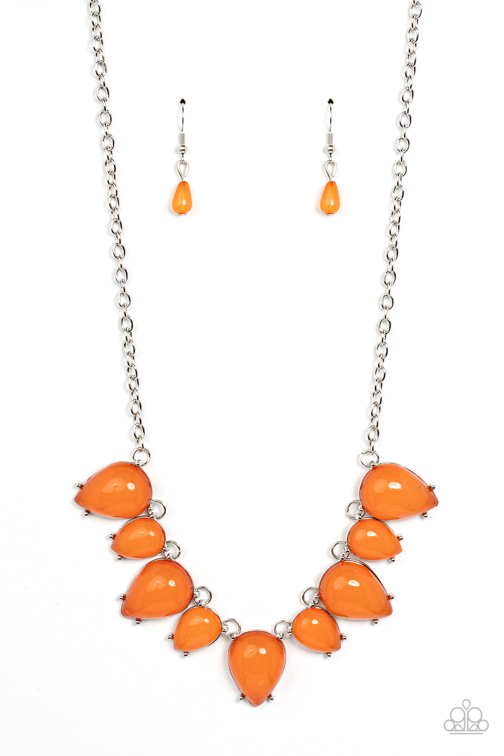 Pampered Poolside - Orange Paparazzi Jewelry