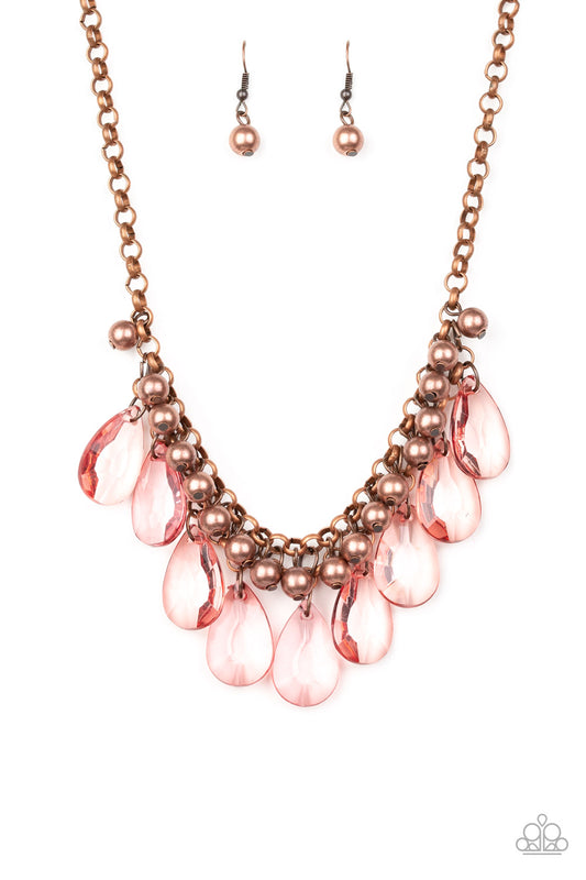 Fashionista Flair - Copper Paparazzi Jewelry