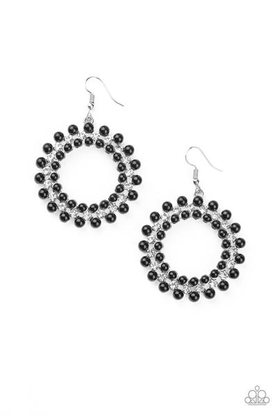 Pearly Poise-Black Paparazzi Jewelry