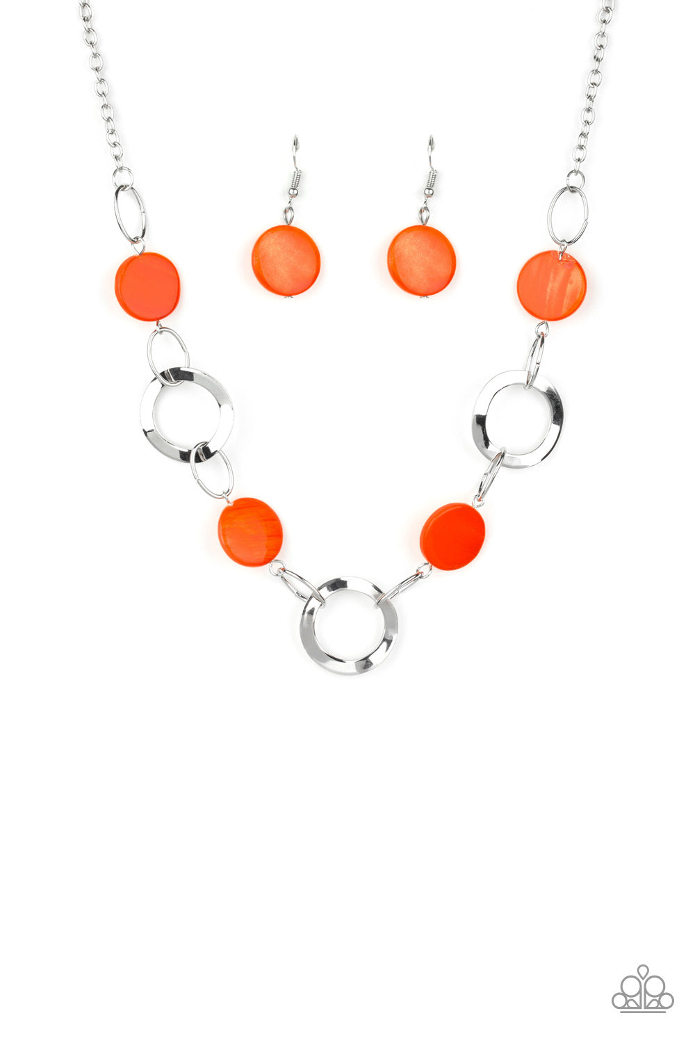 Bermuda Bliss - Orange Paparazzi Jewelry-224